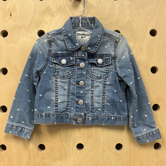 Denim Hearts Jacket