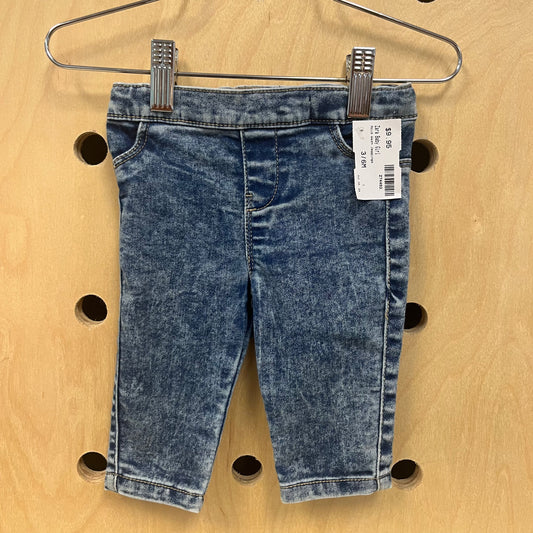 Acid Wash Jeggings