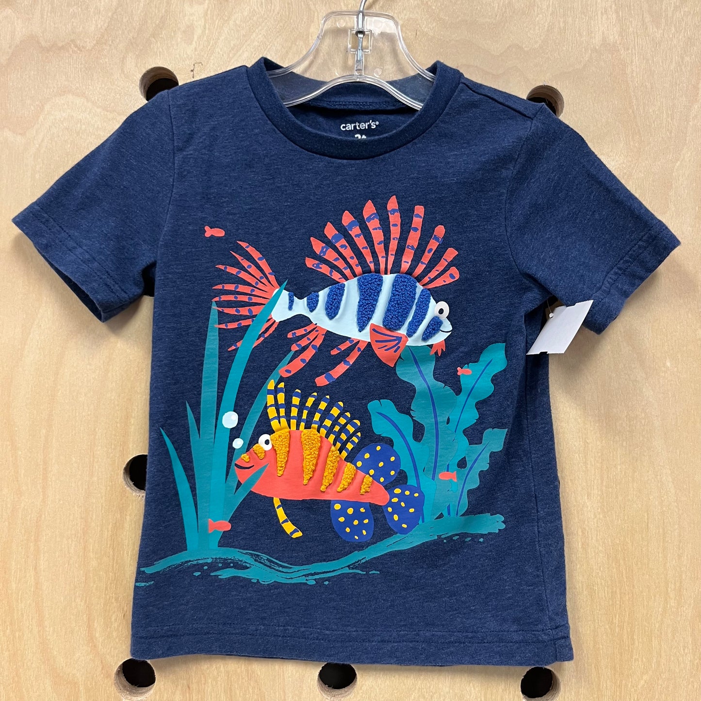 Sea Themed Textured Tee