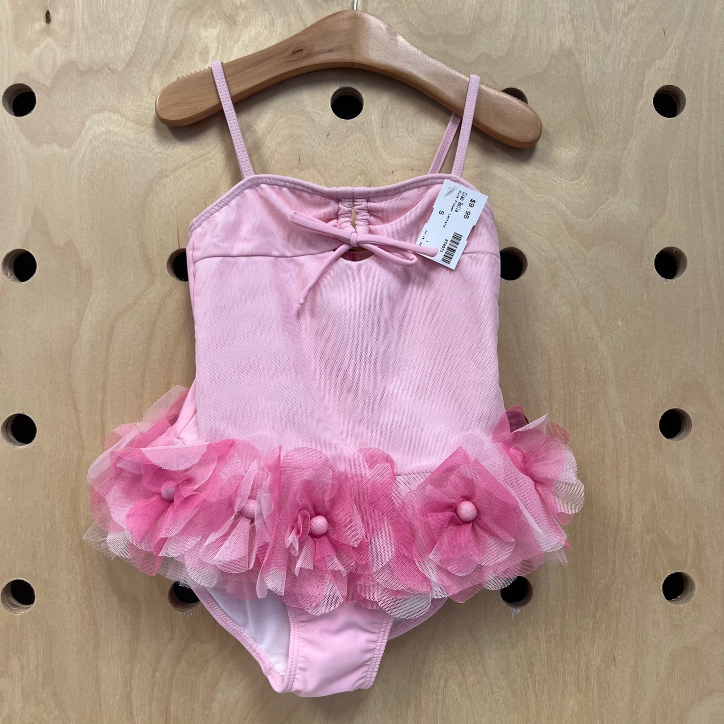 Pink Flower Leotard