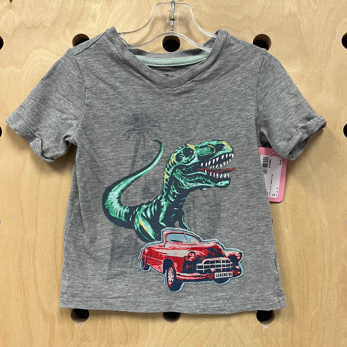 Grey Dino Legend Tee