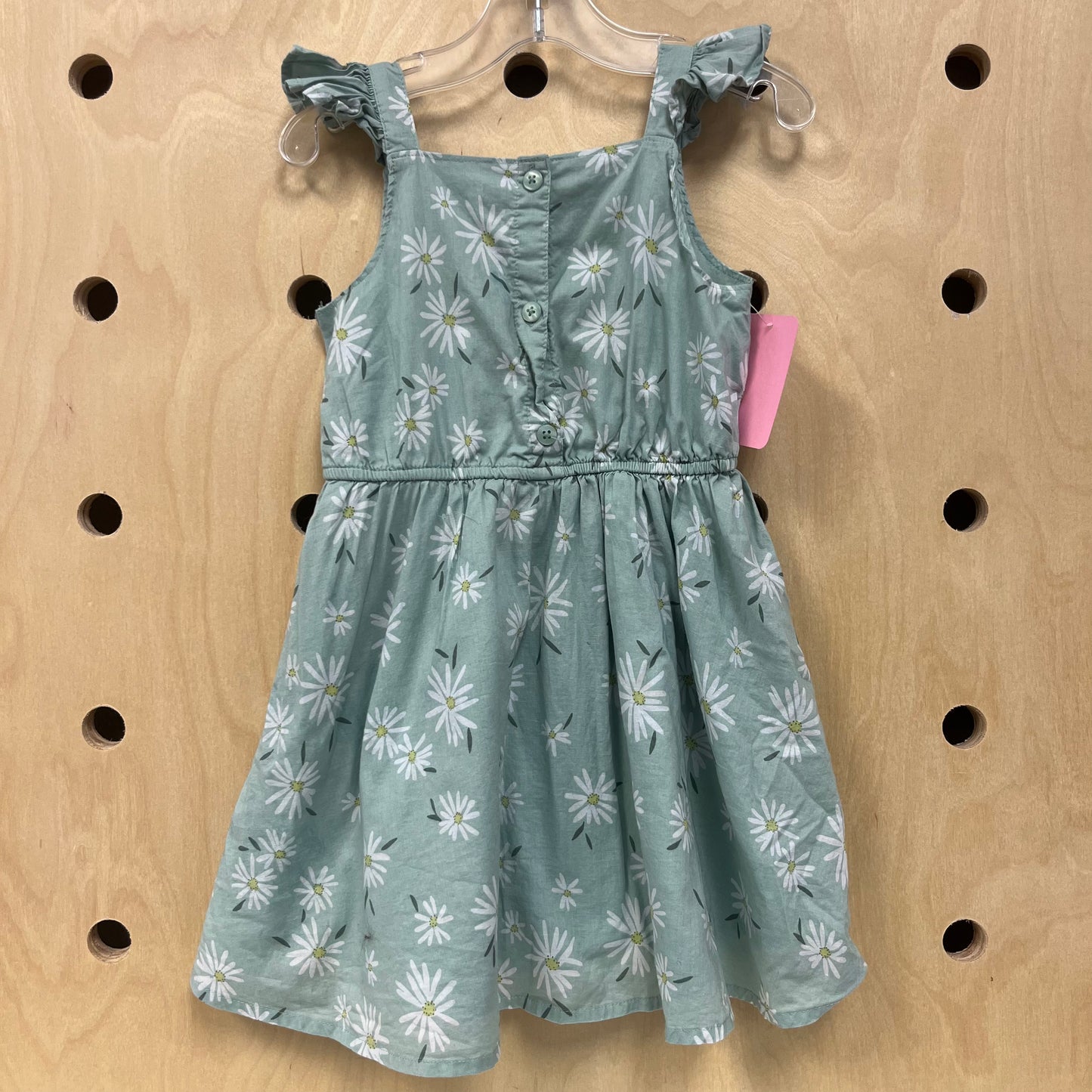 Green Floral Dress