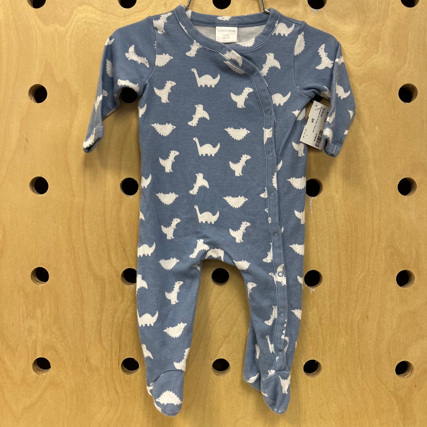 Blue+White Dinos Footies