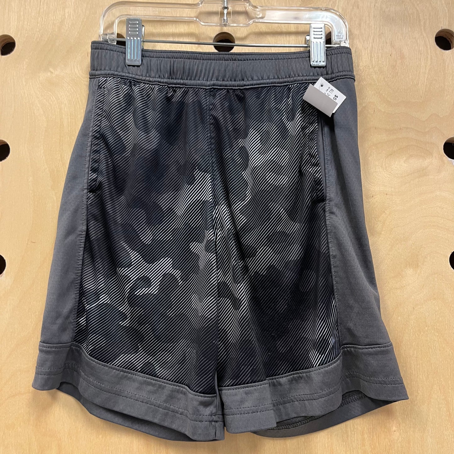 Grey Camo Active Shorts