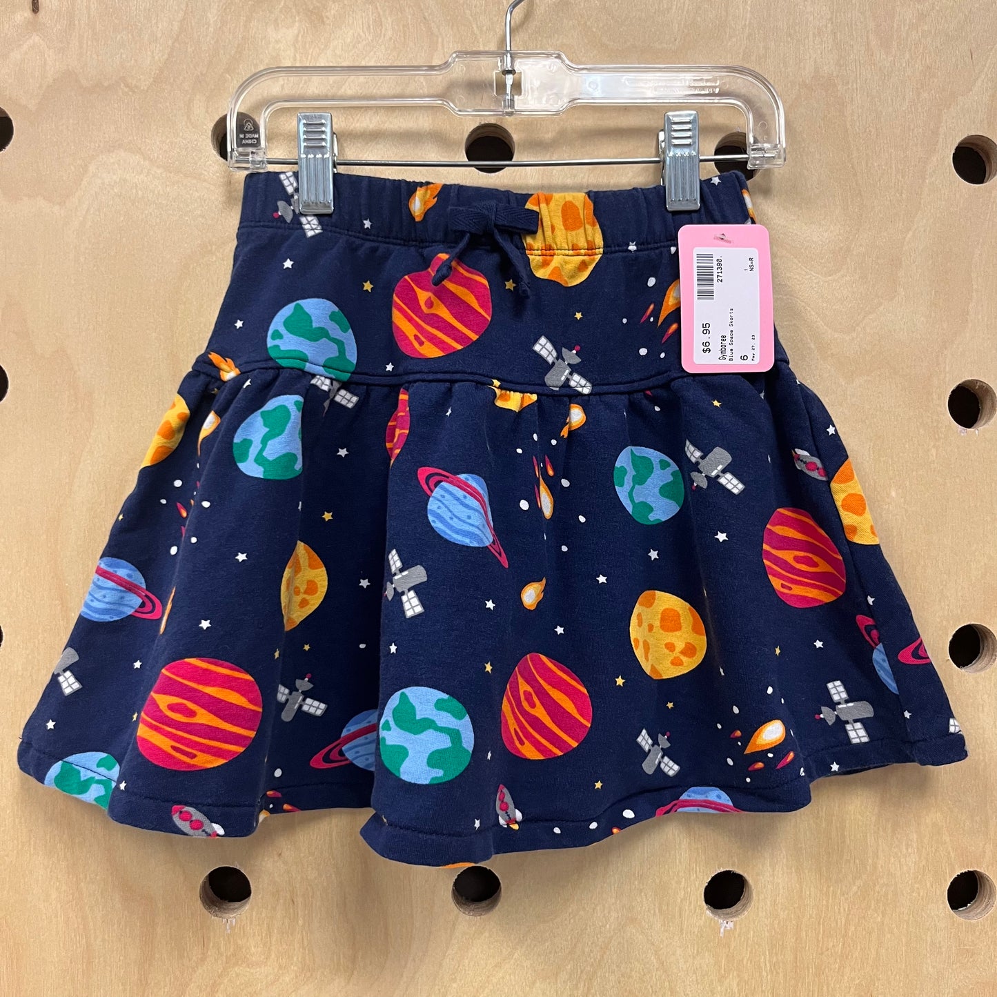 Blue Space Skorts