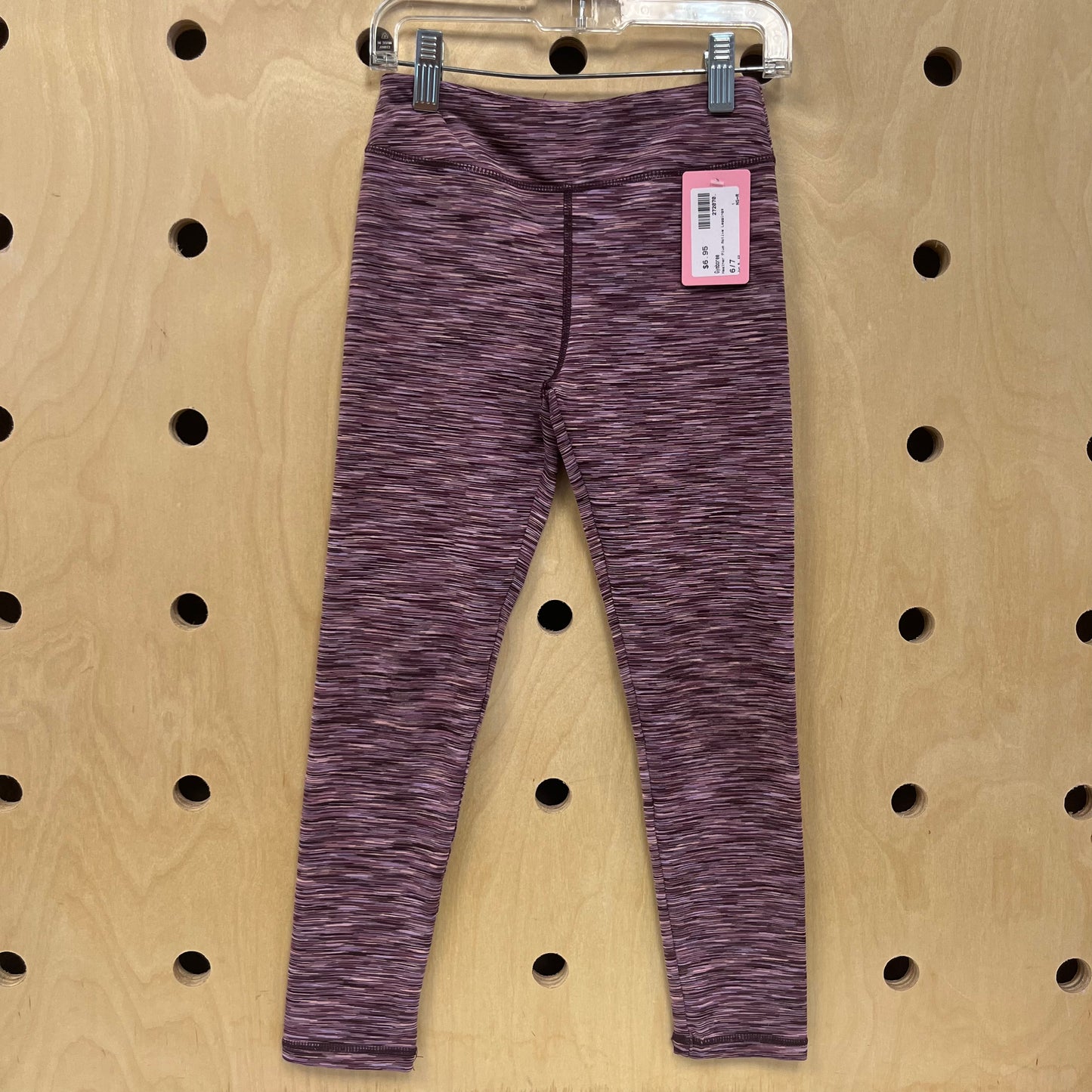 Heather Plum Active Leggings