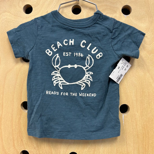 Crabby Beach Club Tee