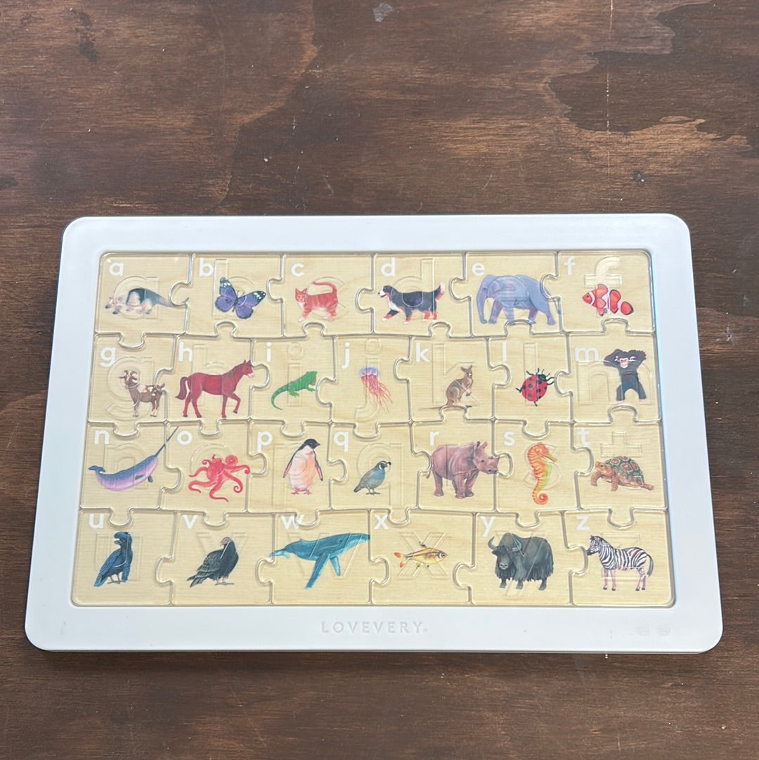 Letter Sounds Animal Puzzle