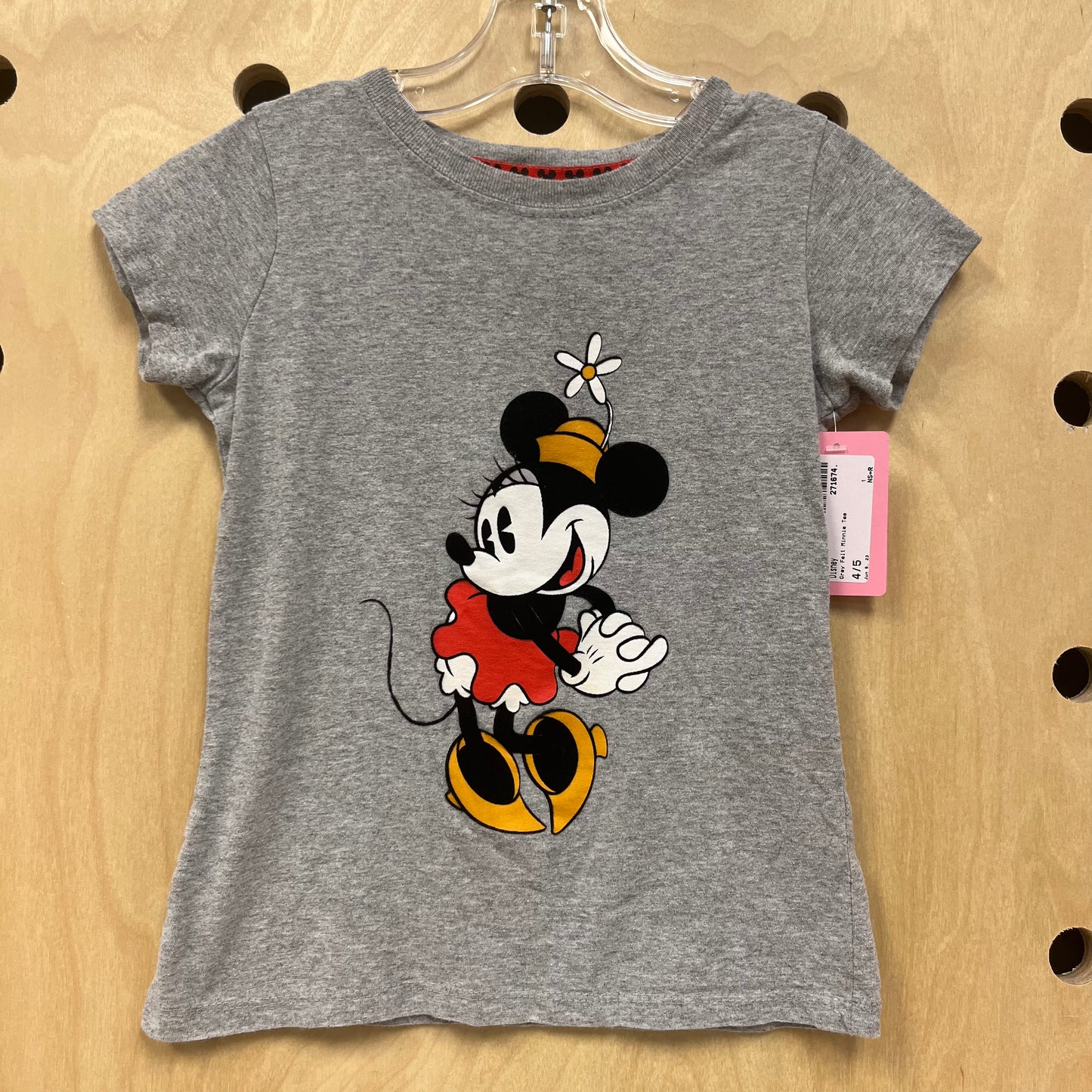 Grey Felt Minnie Tee