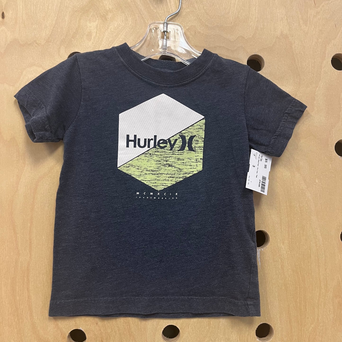 Blue Heather Hurley Tee