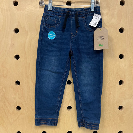 Denim Drawstring Joggers NEW!