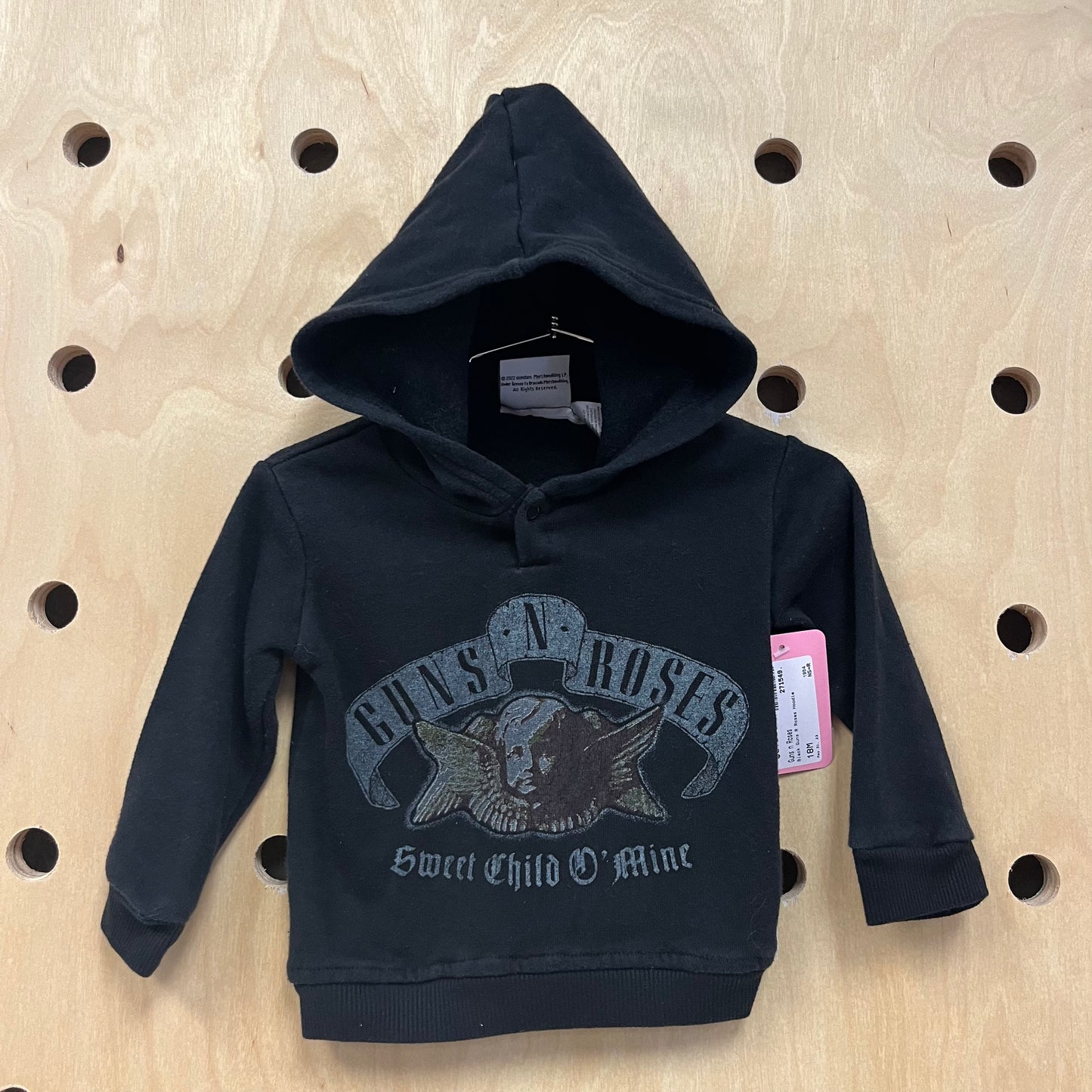Black Guns N Roses Hoodie
