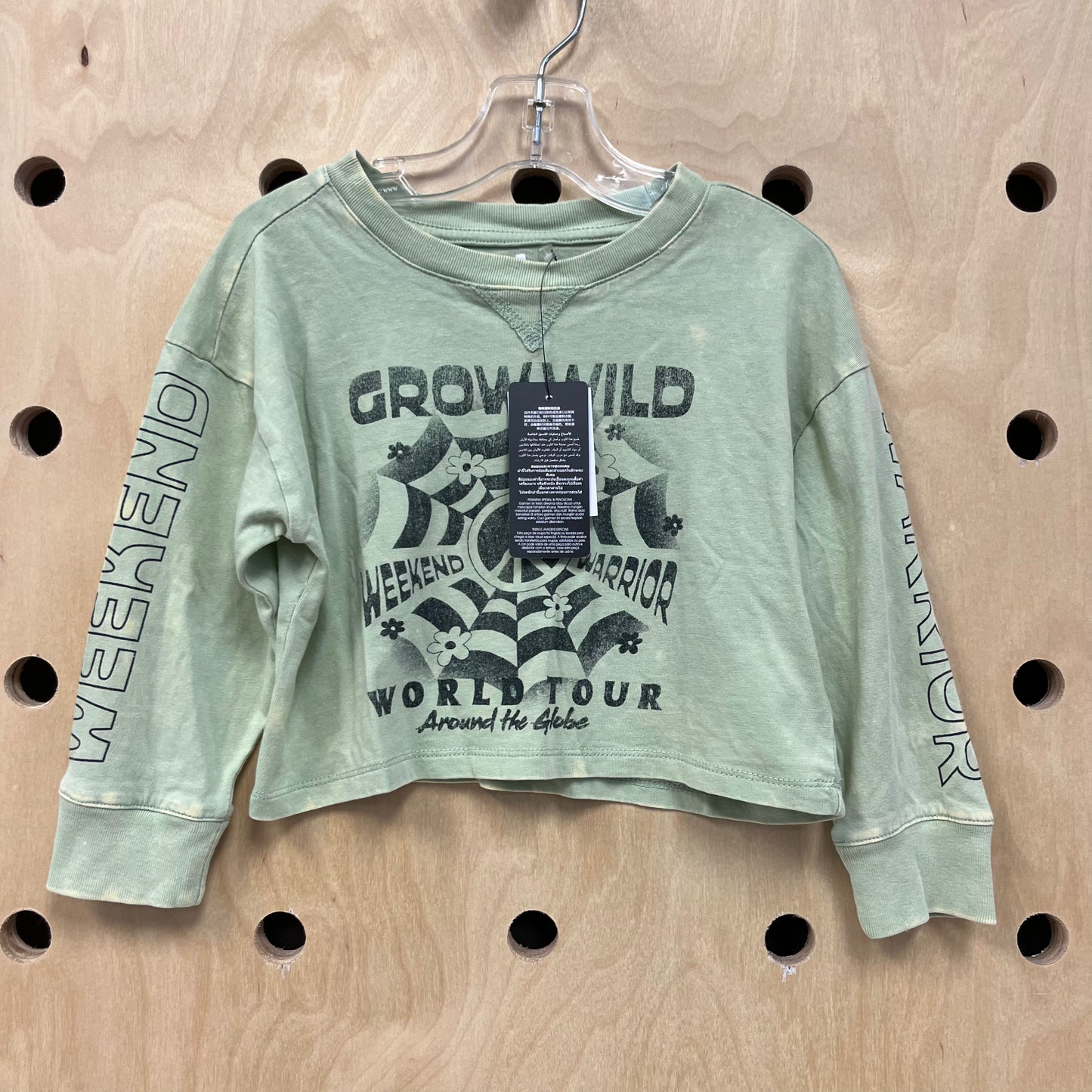 Green Grow Wild Warrior Tee NEW!