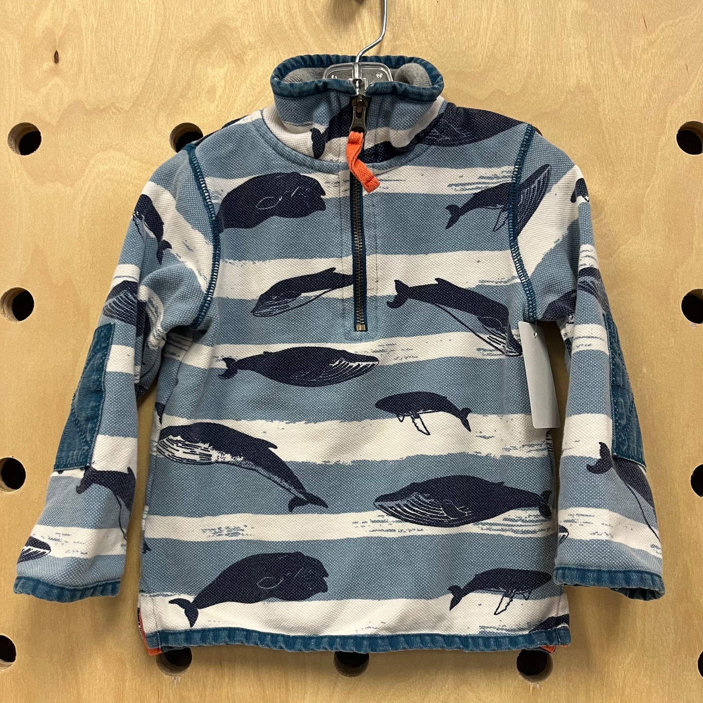 Blue Whale 1/4 Zip Pullover