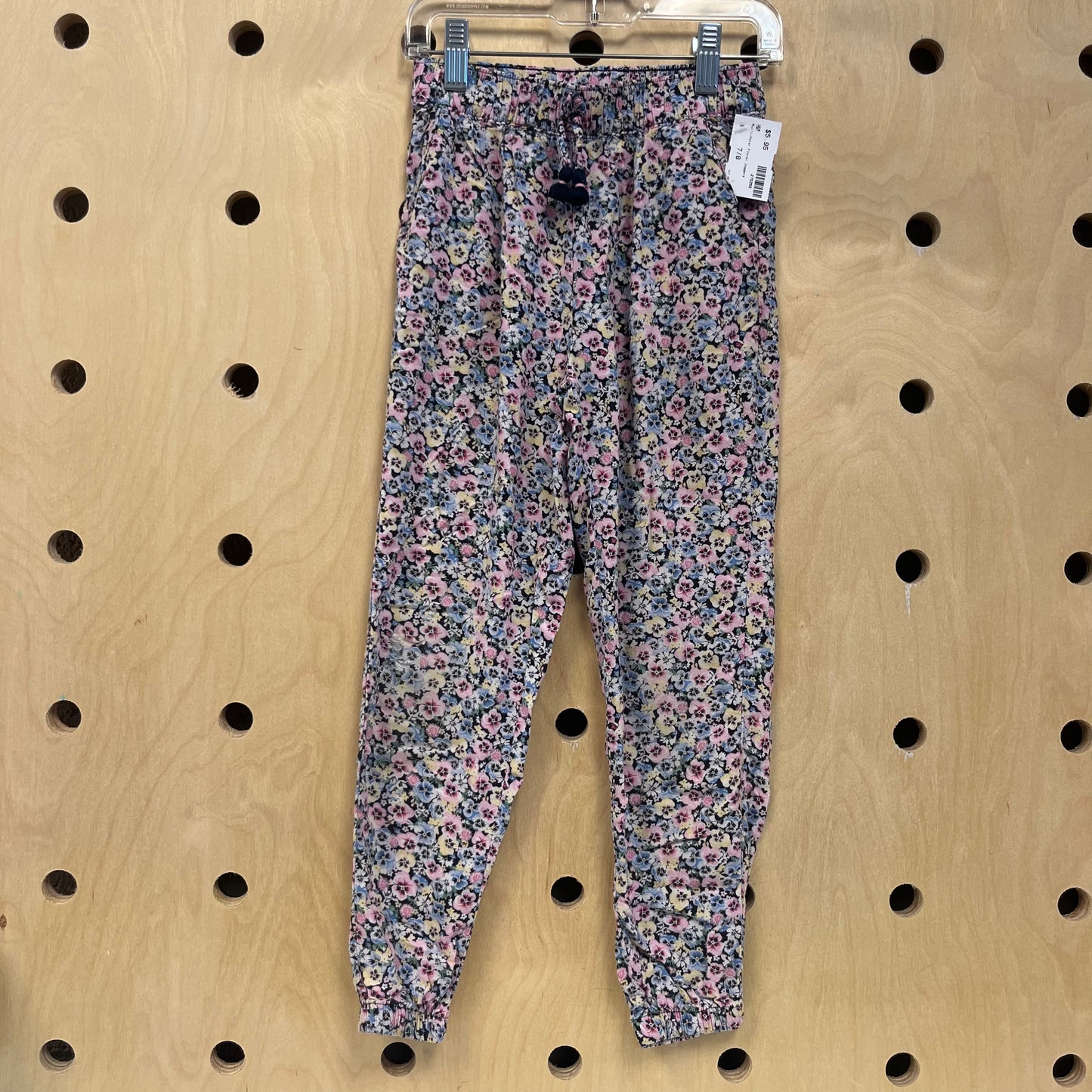 Multi-Color Floral Joggers