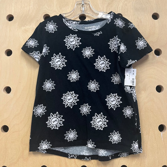 B&W Love Sunflower Tee