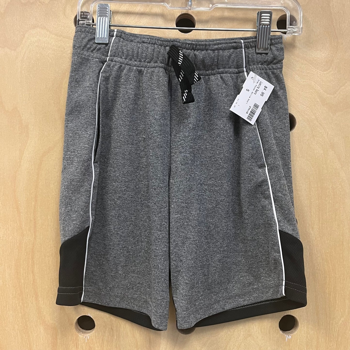 Grey Pocket Active Short