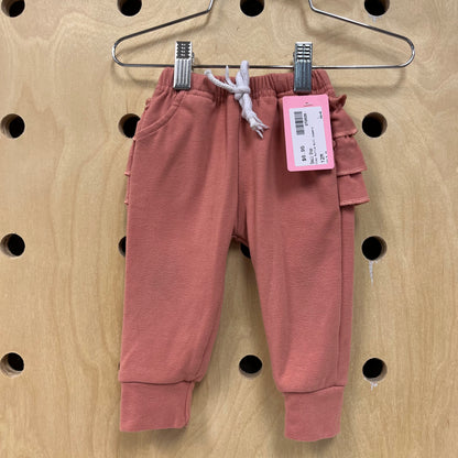 Clay Ruffle Butt Joggers