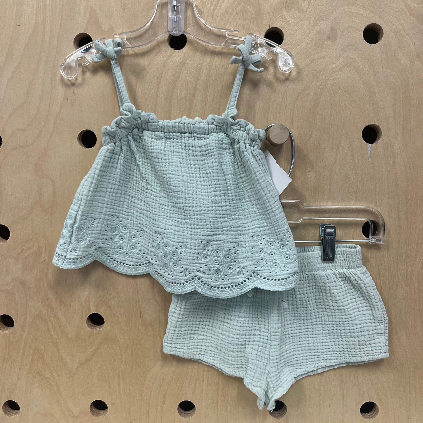 Mint Gauze Outfit