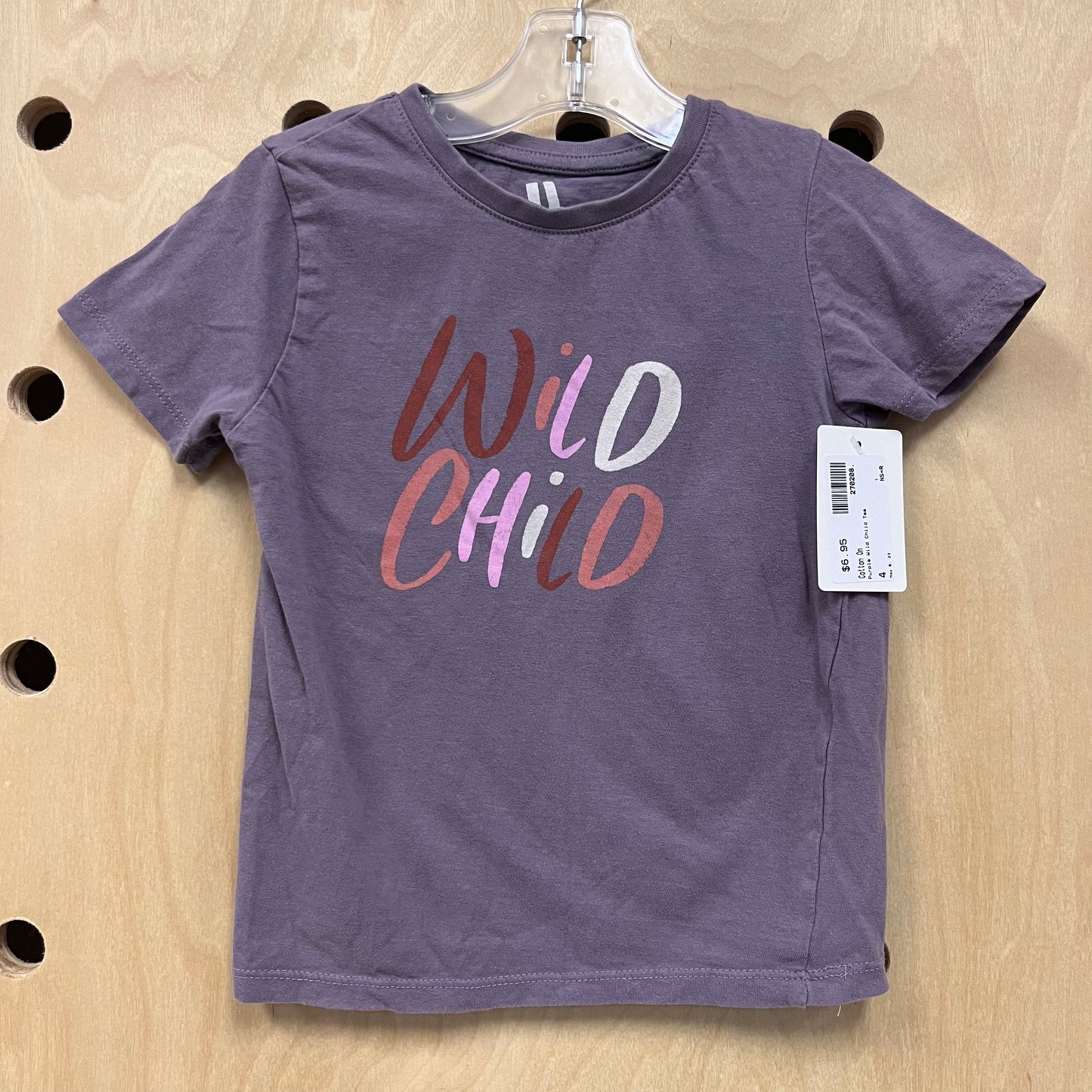 Purple Wild Child Tee