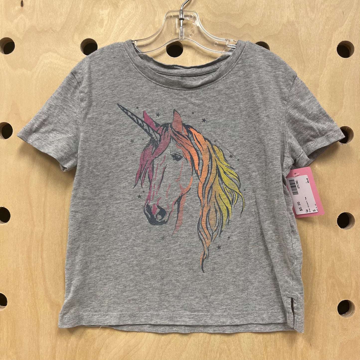 Grey Unicorn Tee
