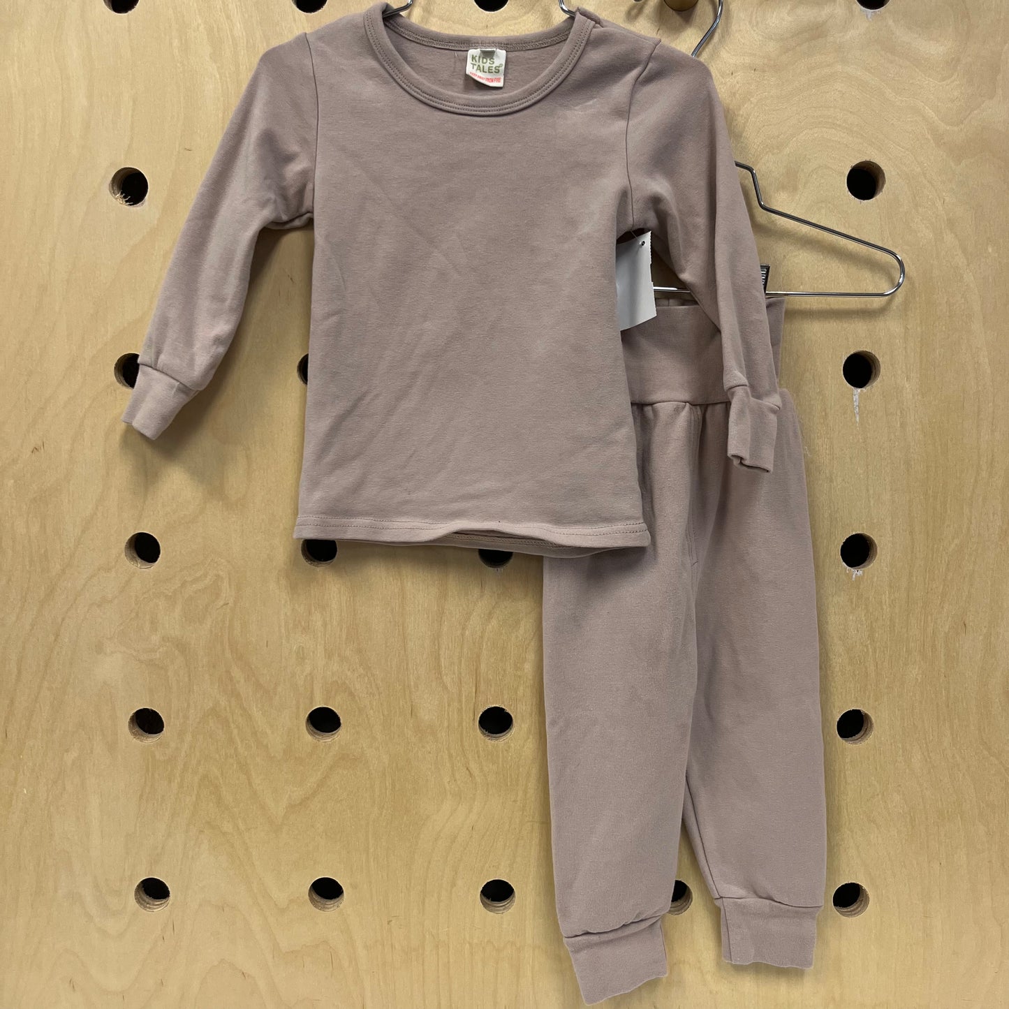 Taupe Jogger and Long Sleeve Set