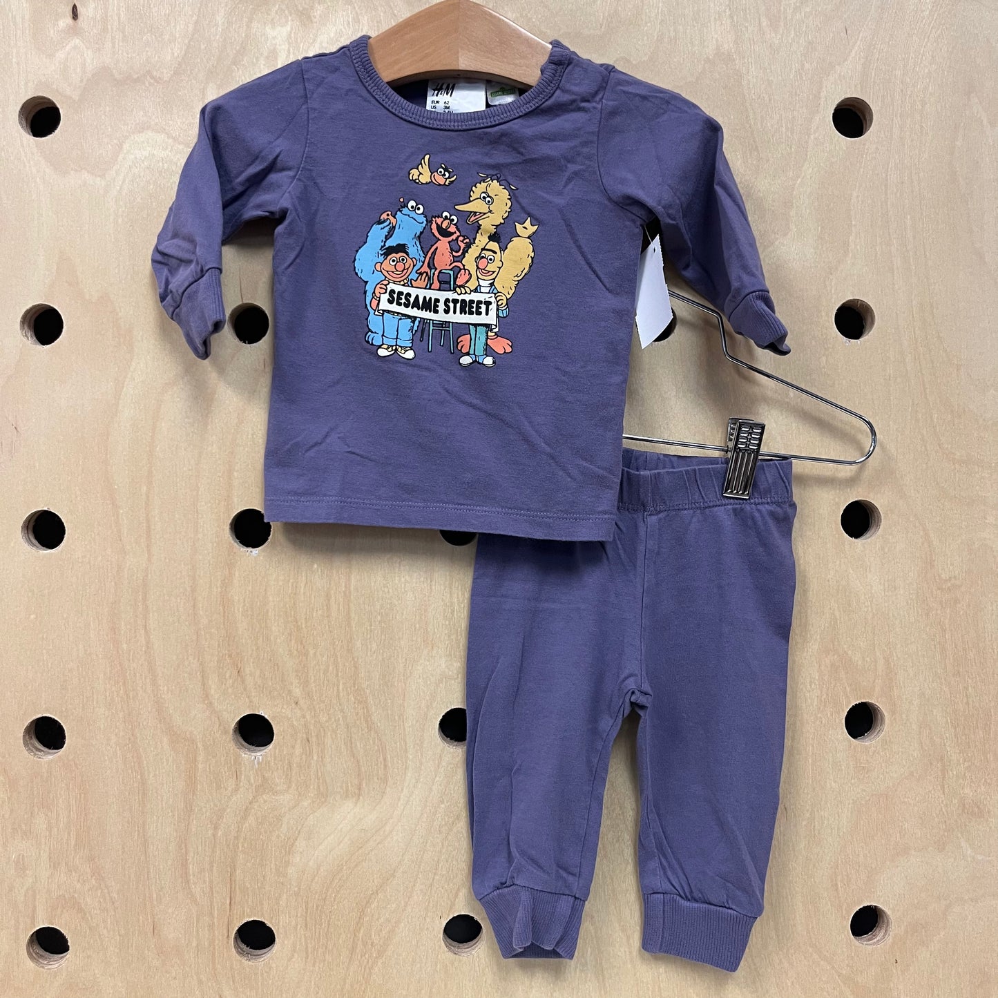 Purple Sesame Street Outfit