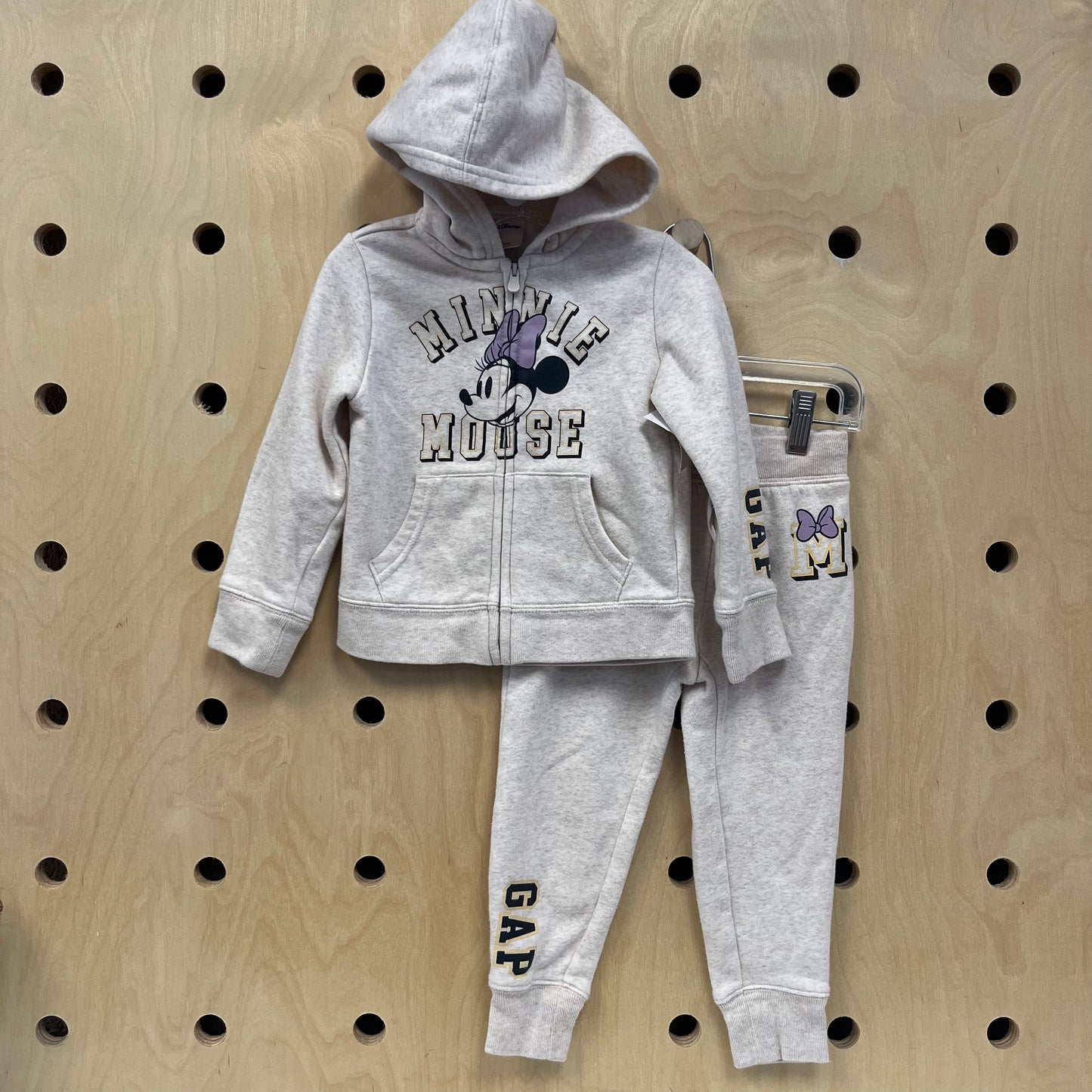 Taupe Minnie Sweat Set