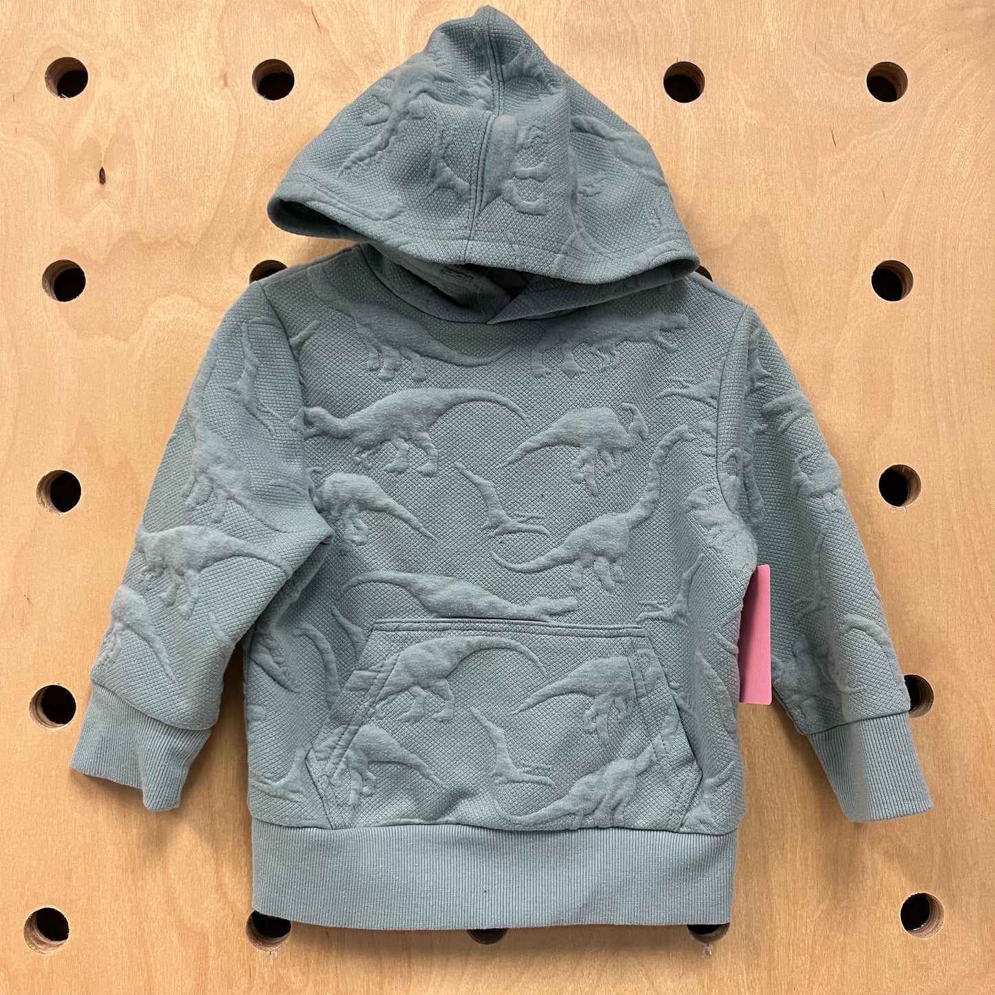 Blue Puff Dinos Hoodie