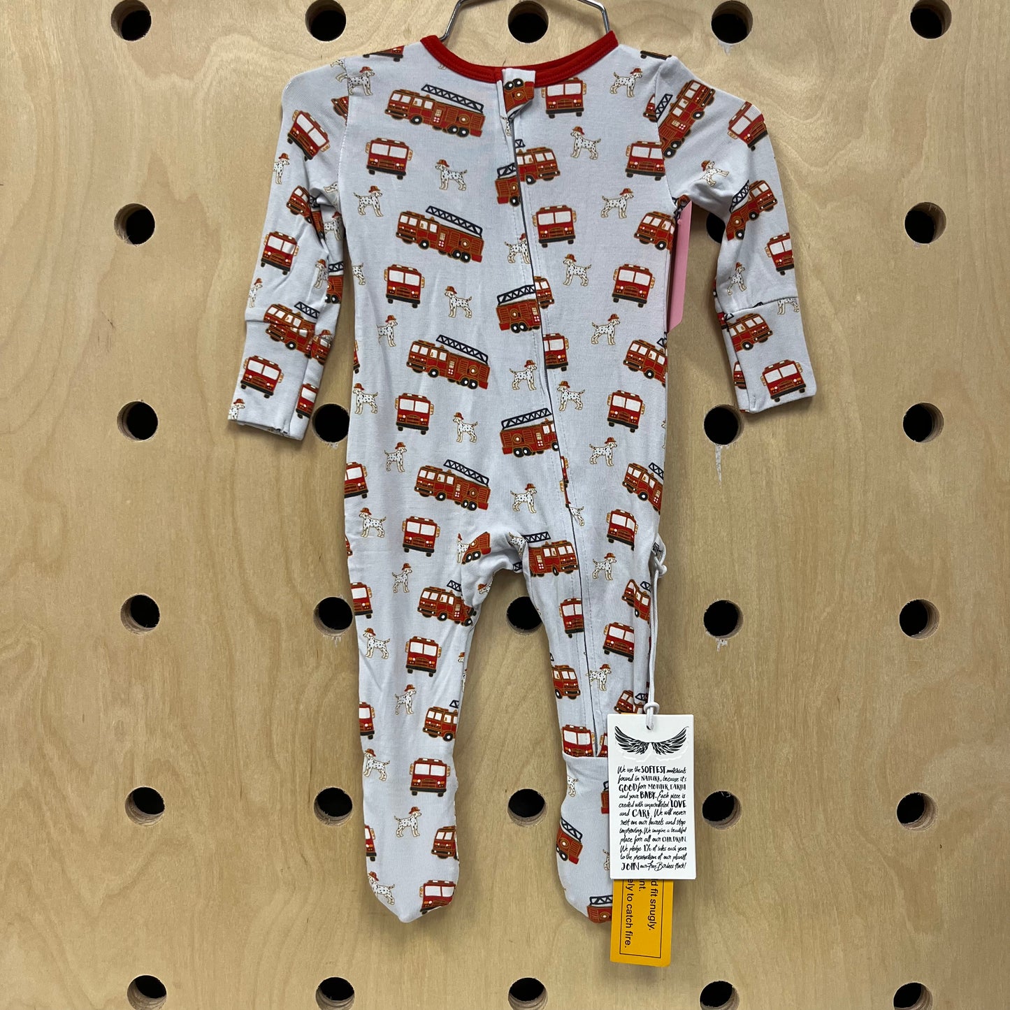 Fire Truck Bamboo Pajamas NEW!