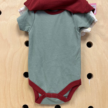 3-Pack Dino Bodysuits NEW!