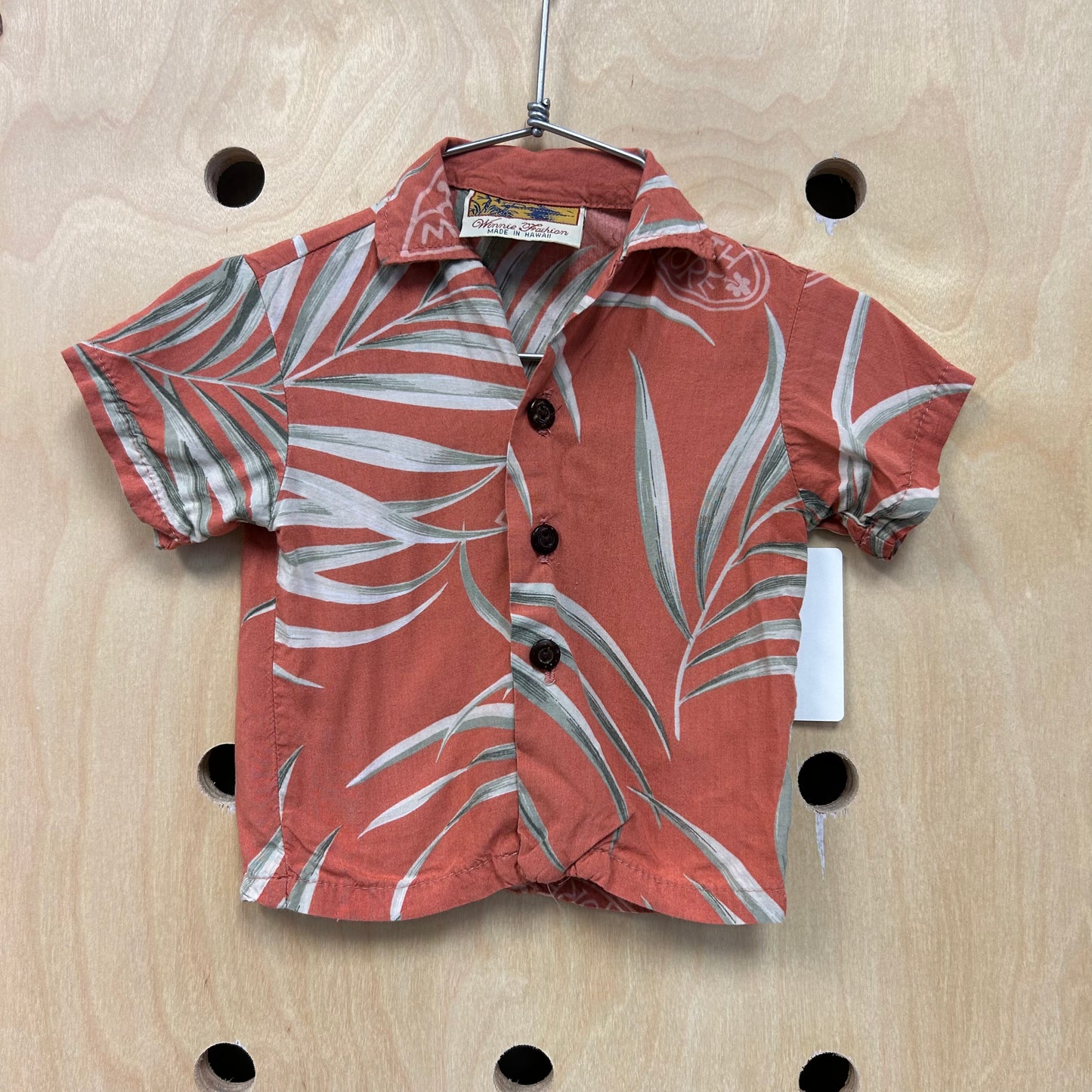 Palm Leaf Button Up