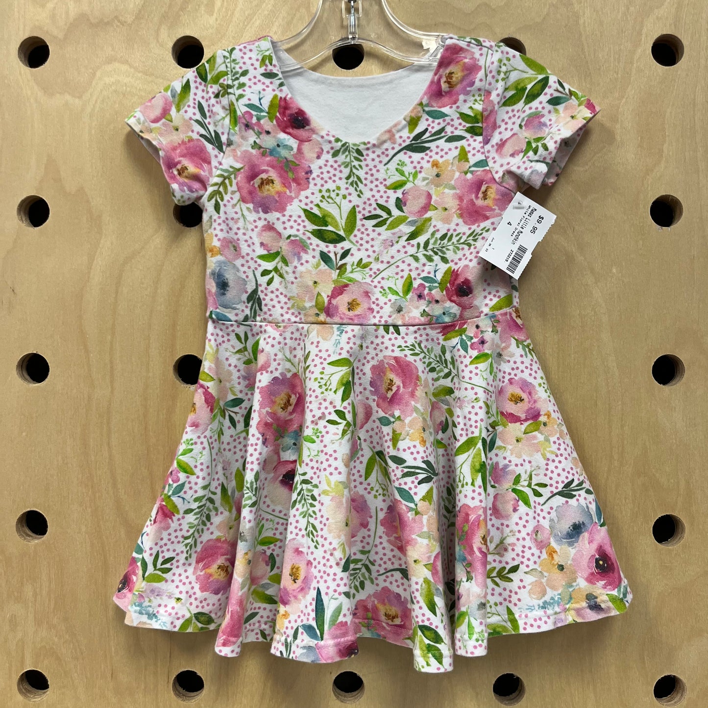 White Floral Dress
