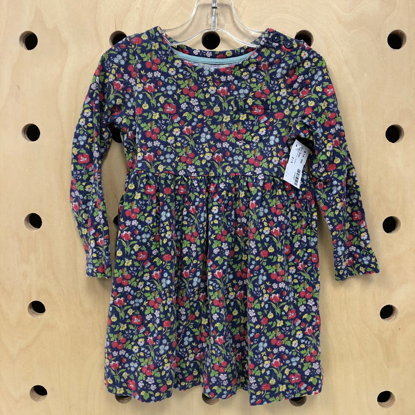 Blue Floral Dress