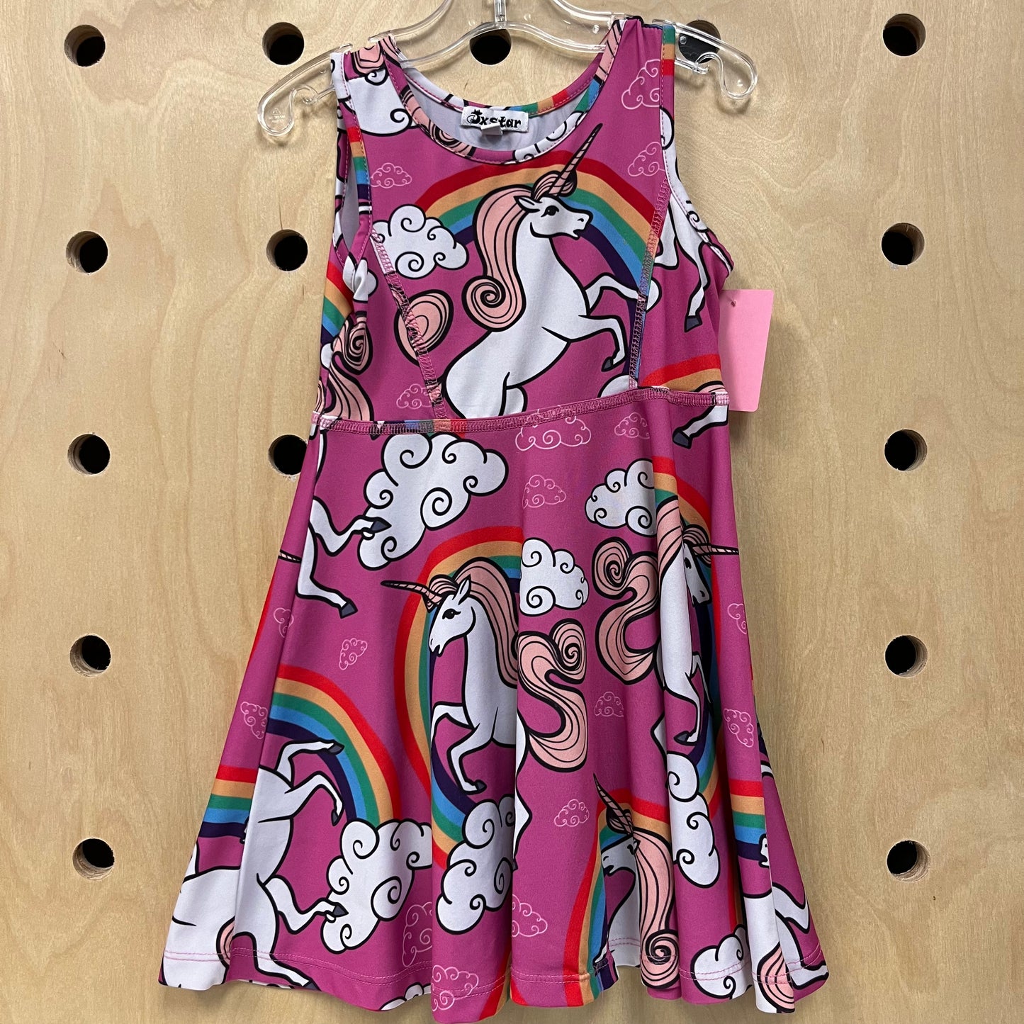 Pink Unicorn Rainbows Dress