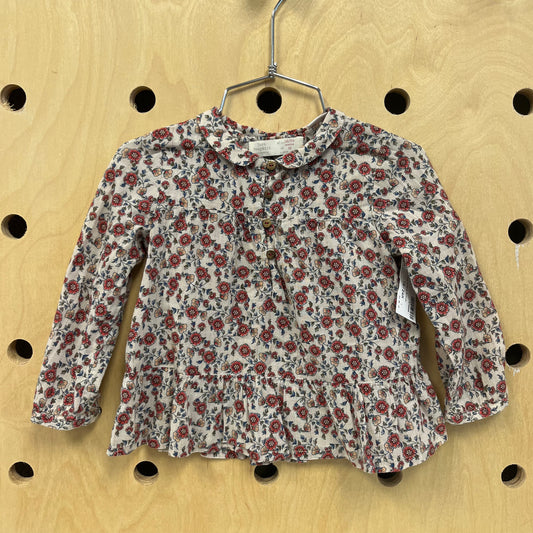 Floral Long Sleeve Blouse
