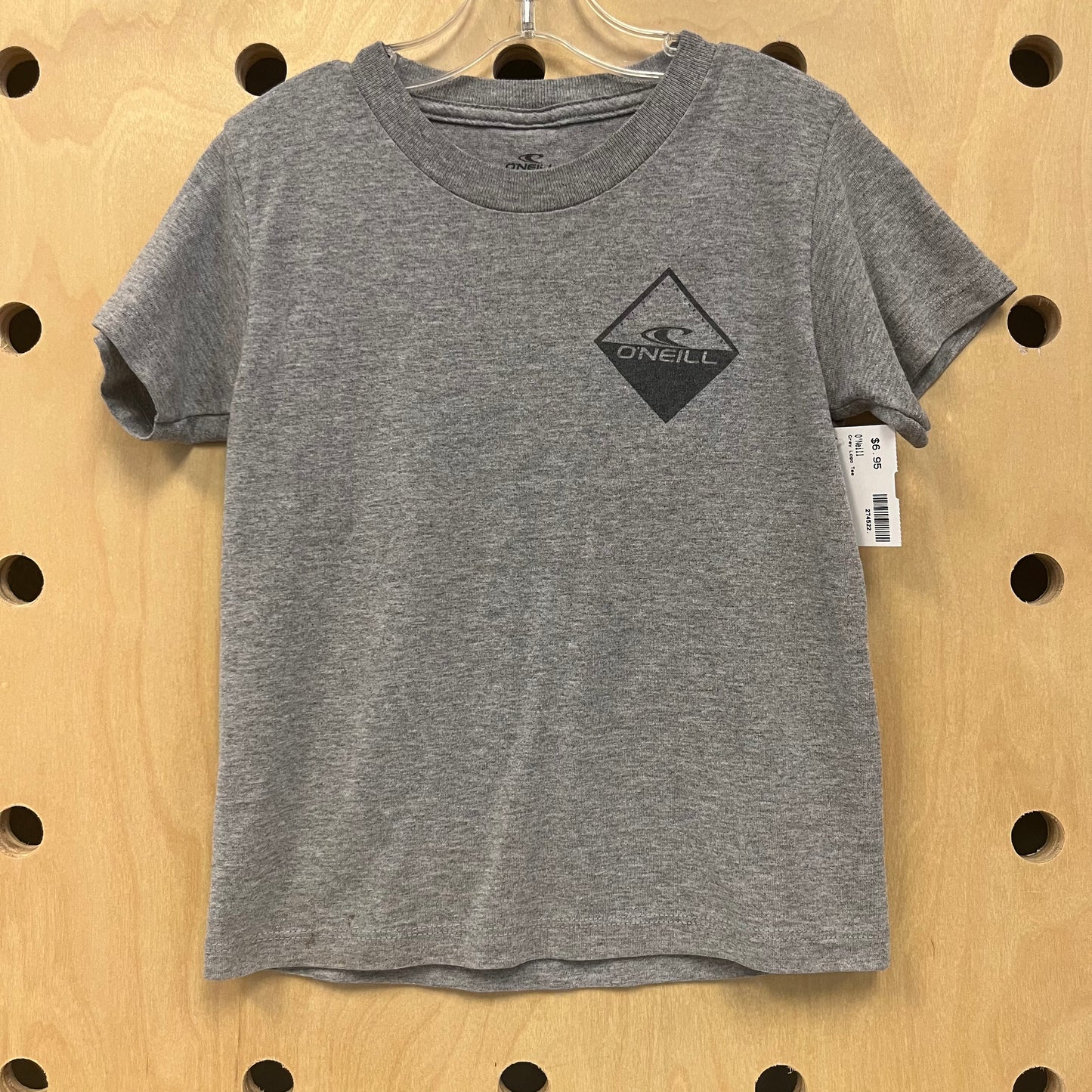 Grey Logo Tee