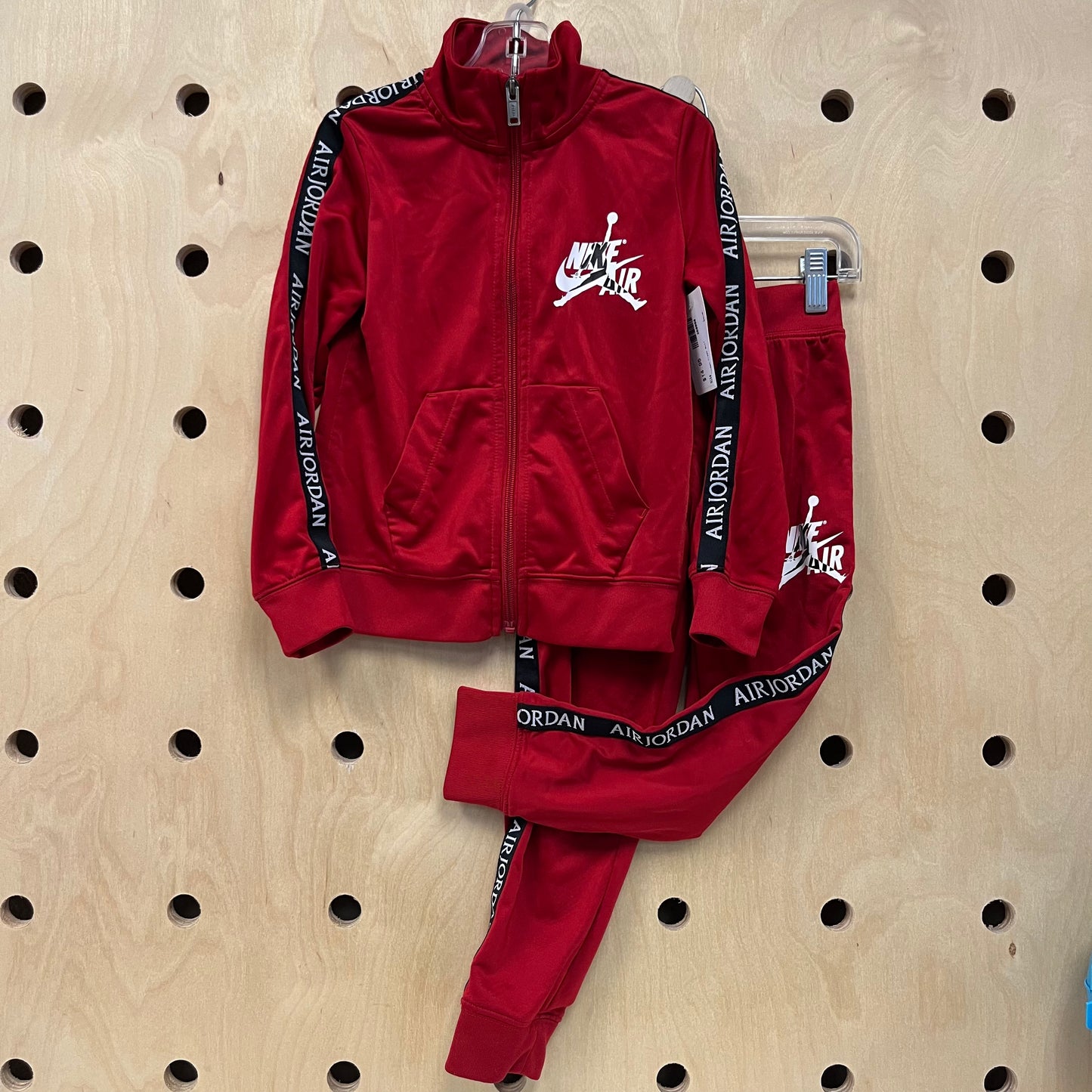 Red Jordan Track Suit