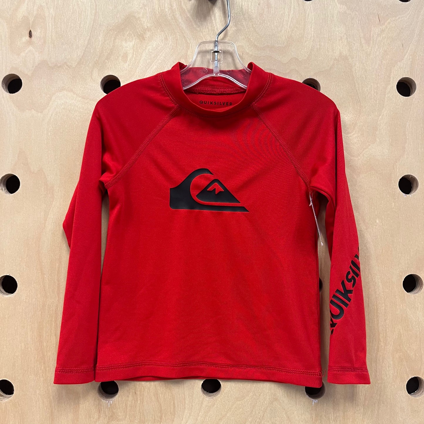 Red Quiksilver Swim Tee