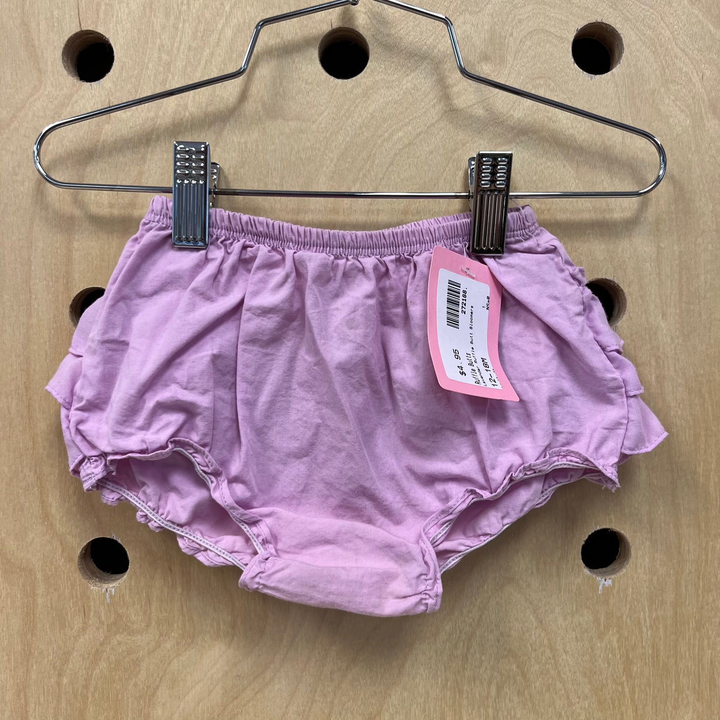 Lavender Ruffle Butt Bloomers