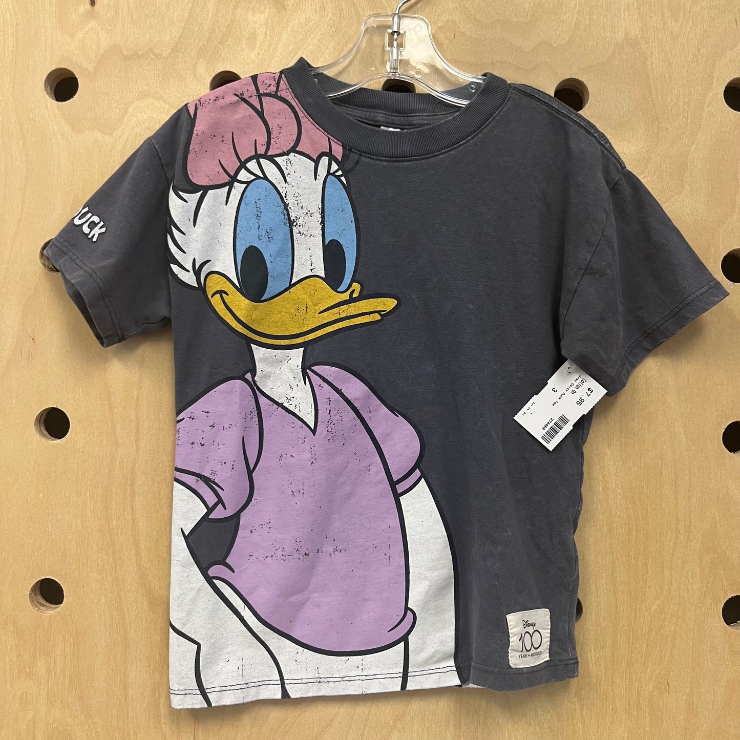 Grey Daisy Duck Tee