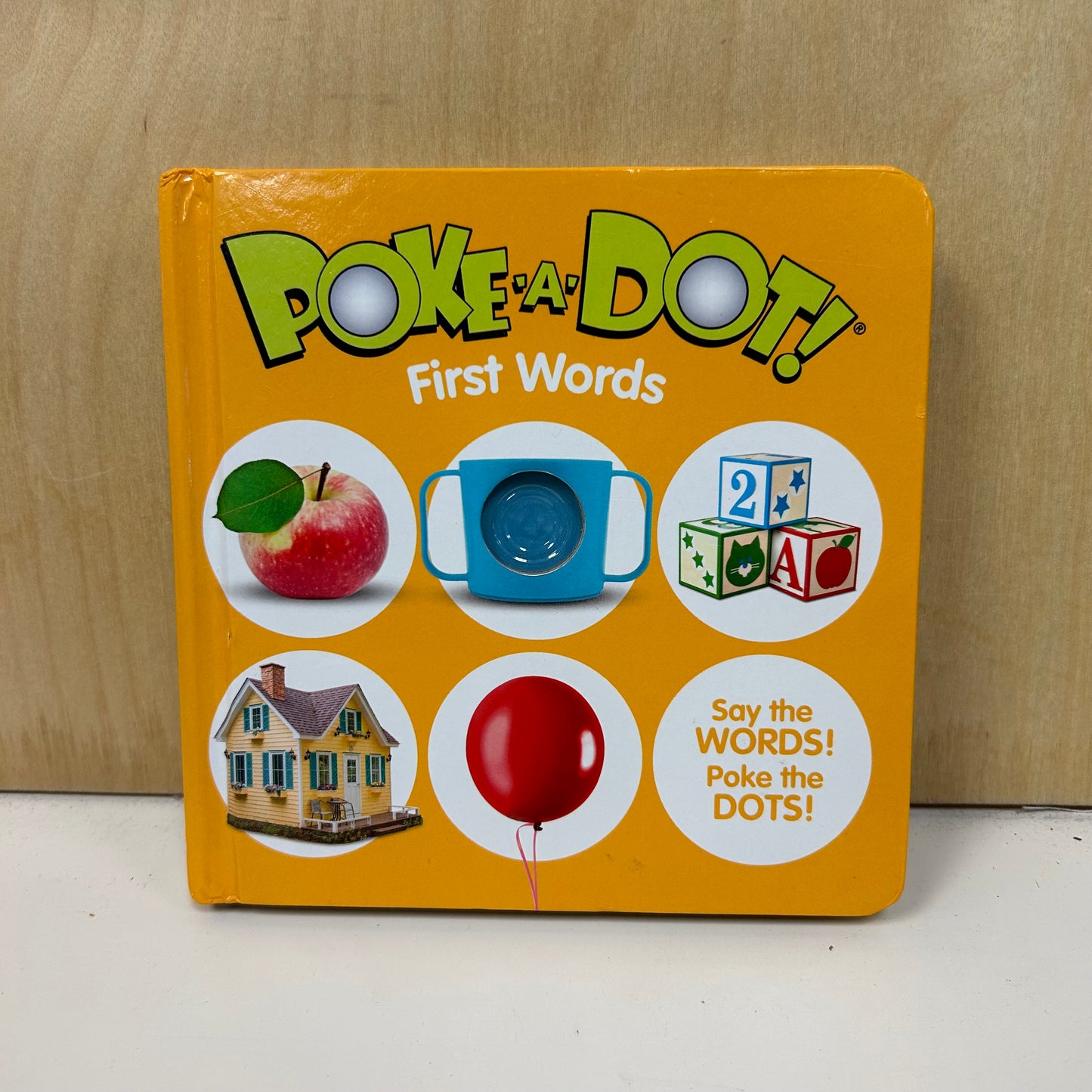 Poke-a-Dot First Words