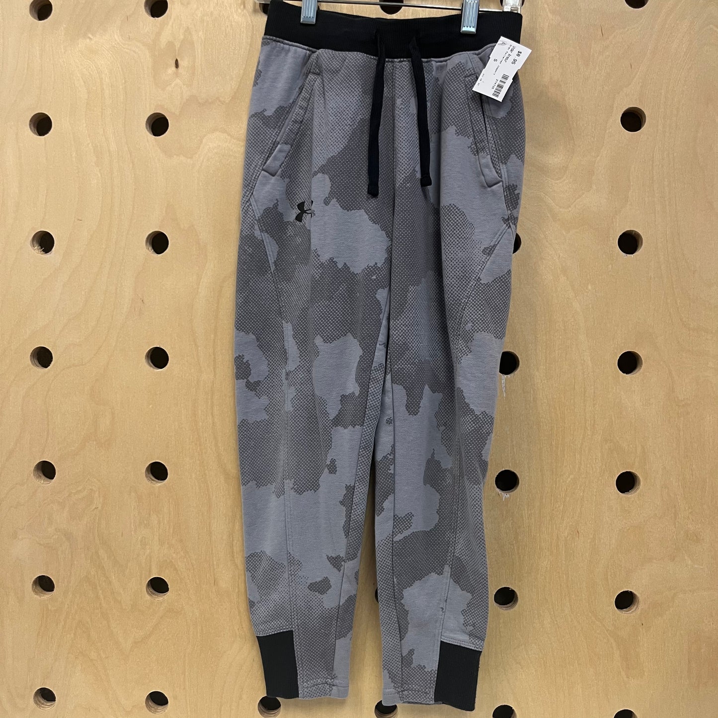Grey Patterned Joggers