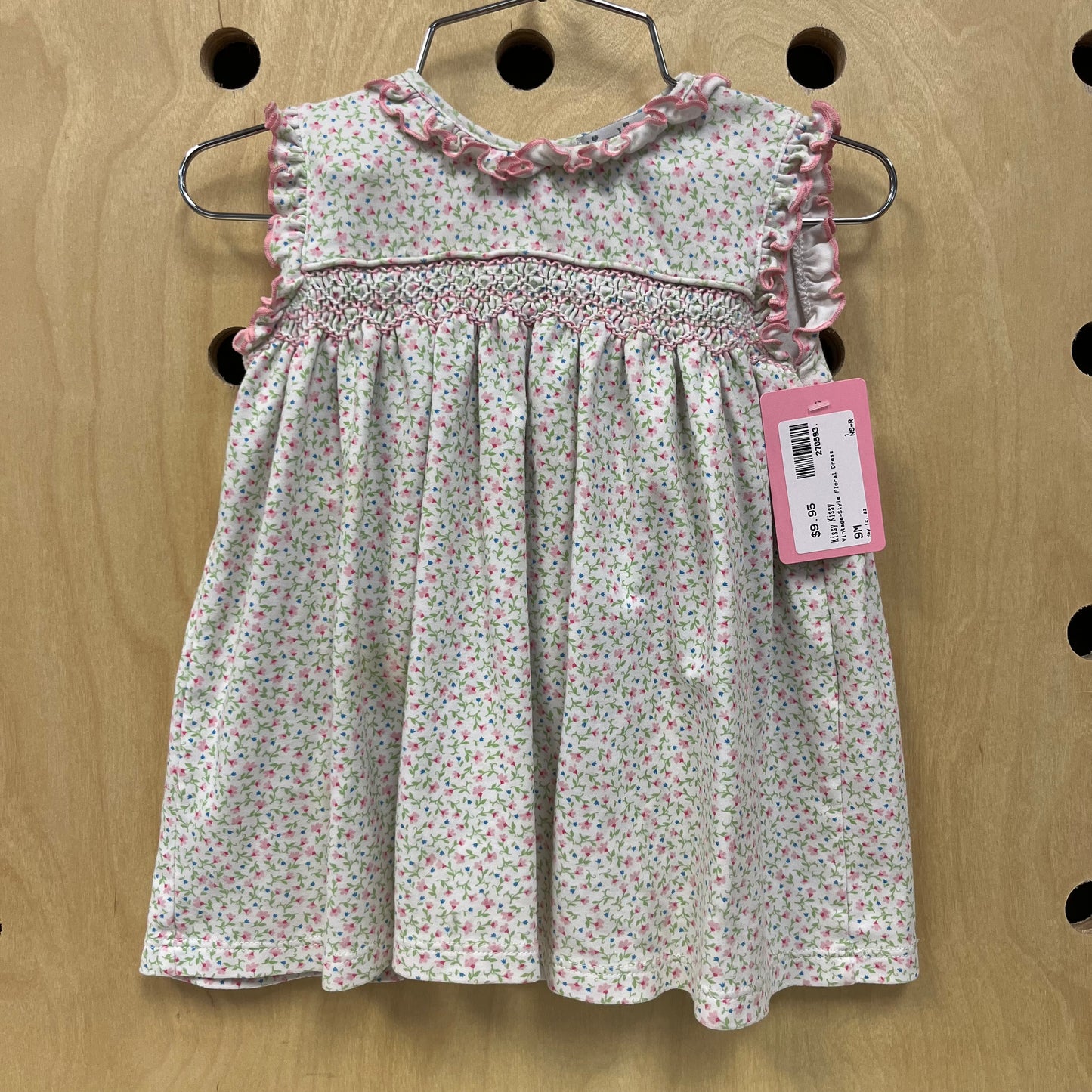 Vintage-Style Floral Dress