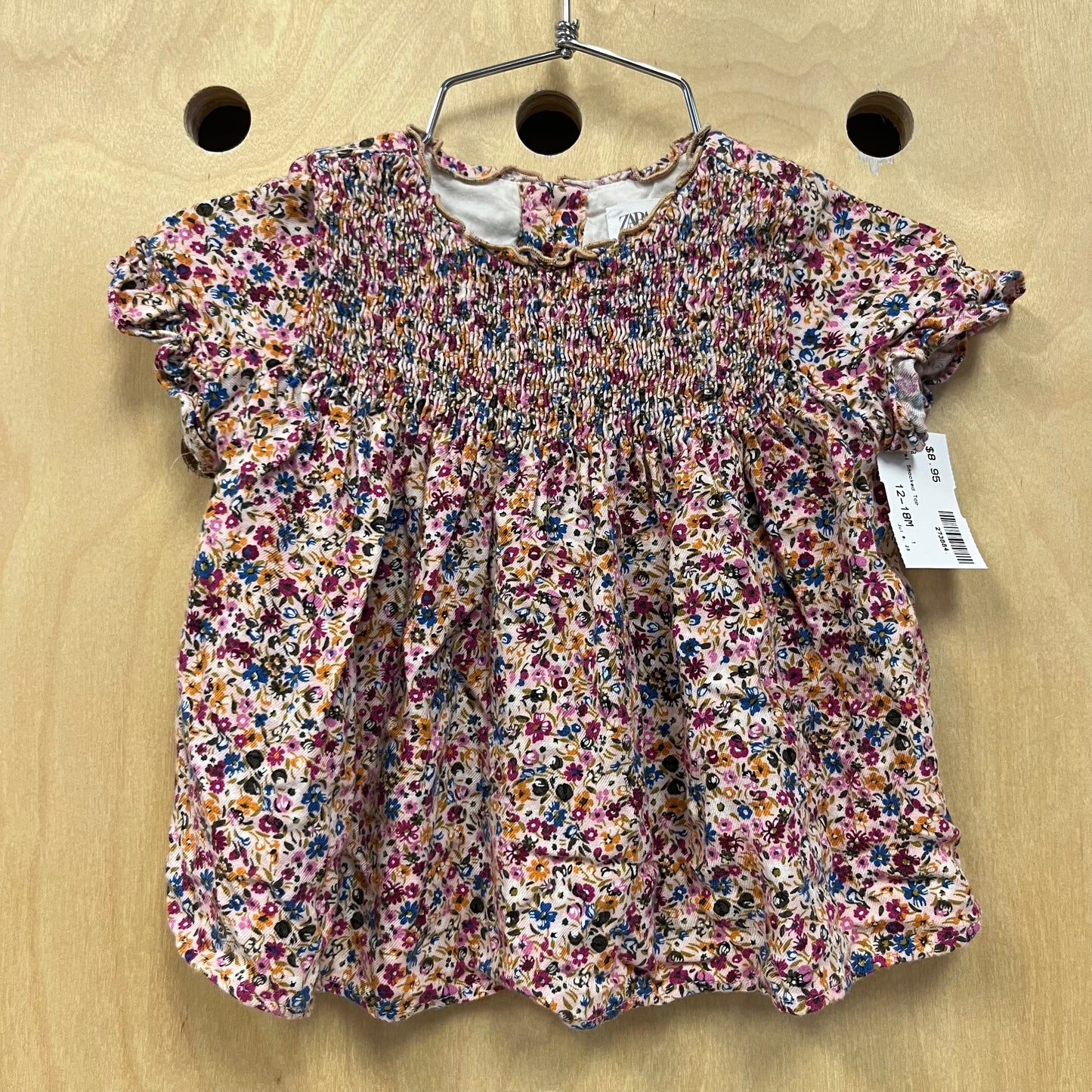 Floral Smocked Top
