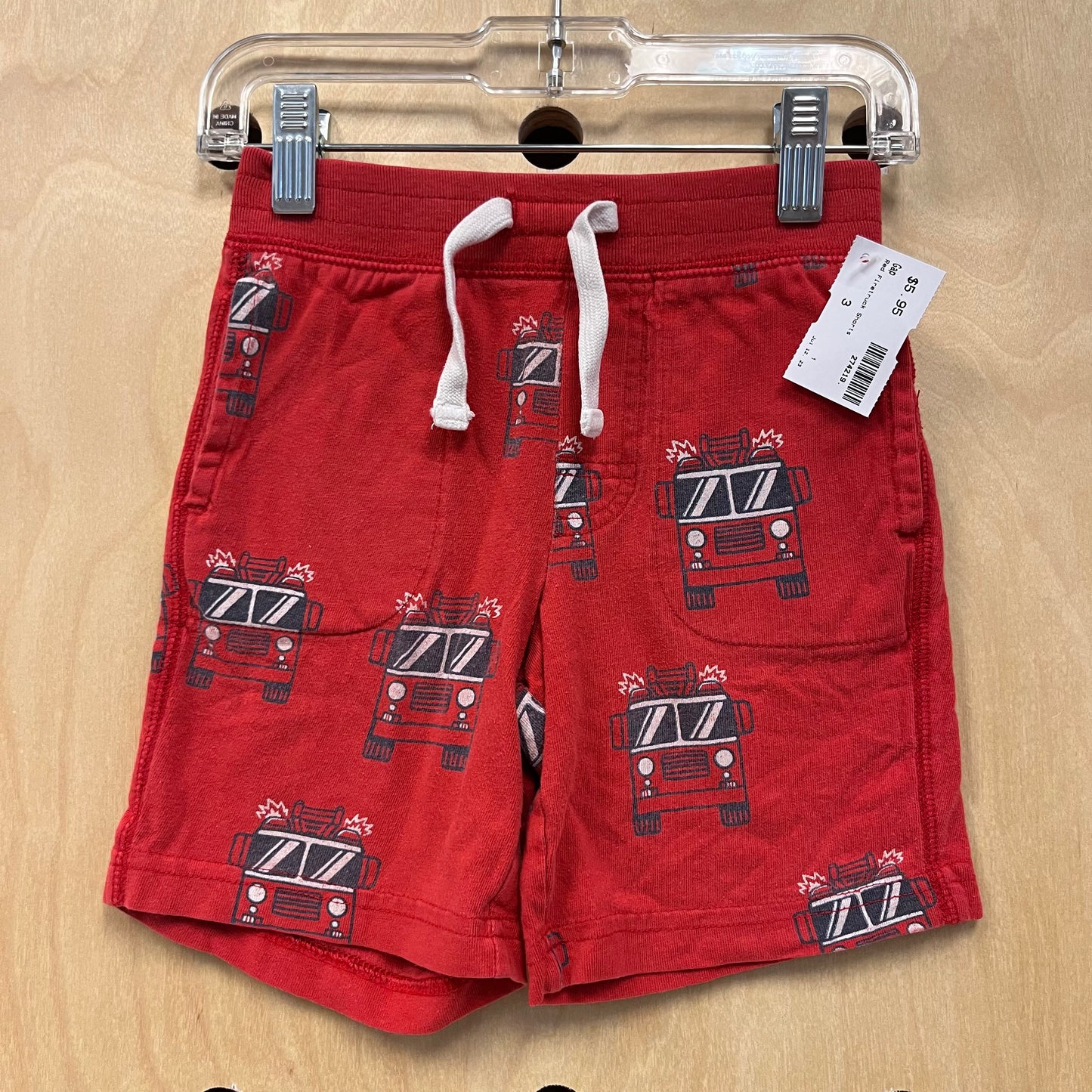 Red Firetruck Shorts