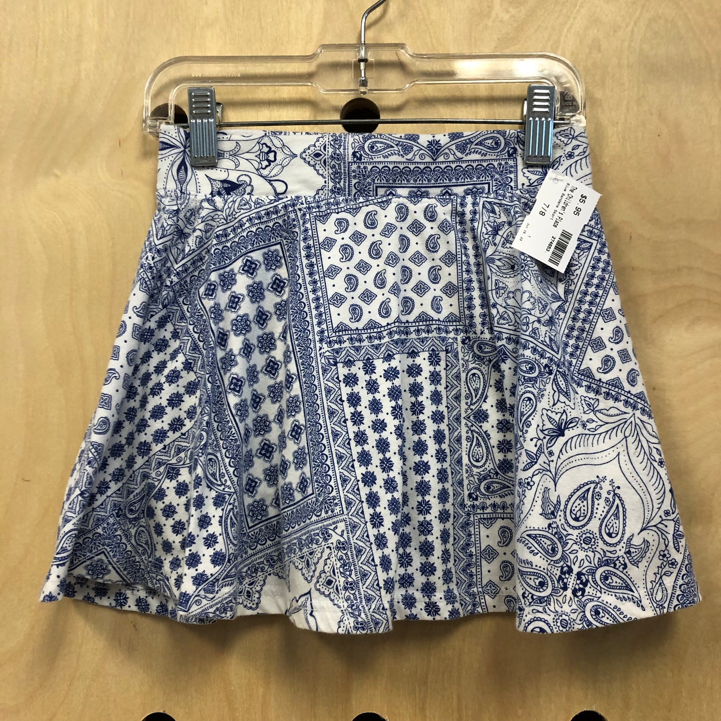 Blue Bandana Skort