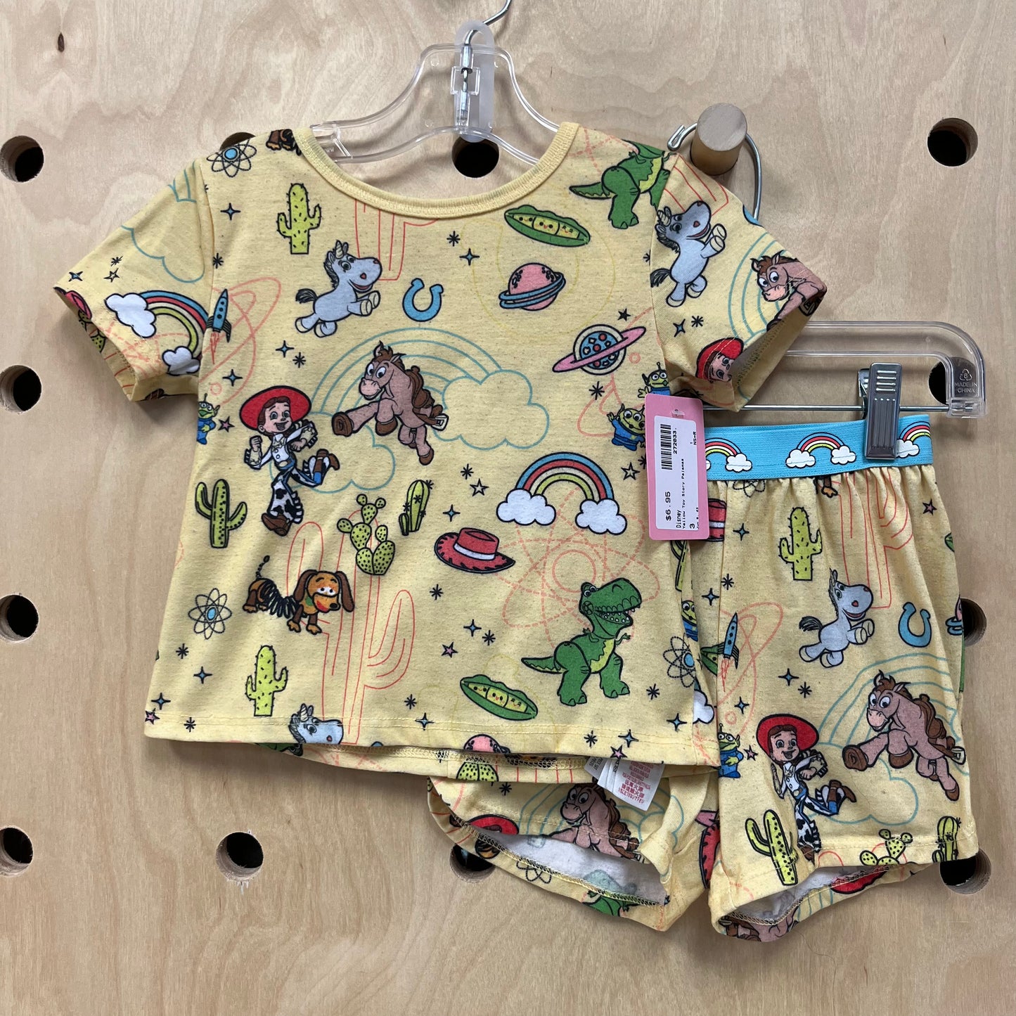Yellow Toy Story Pajamas