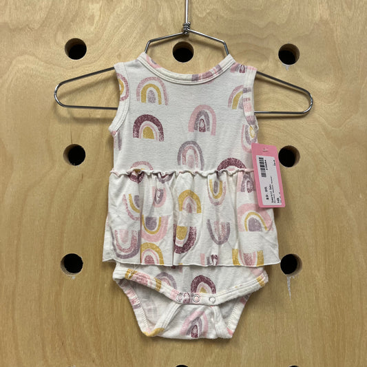 Rainbow Bamboo Romper