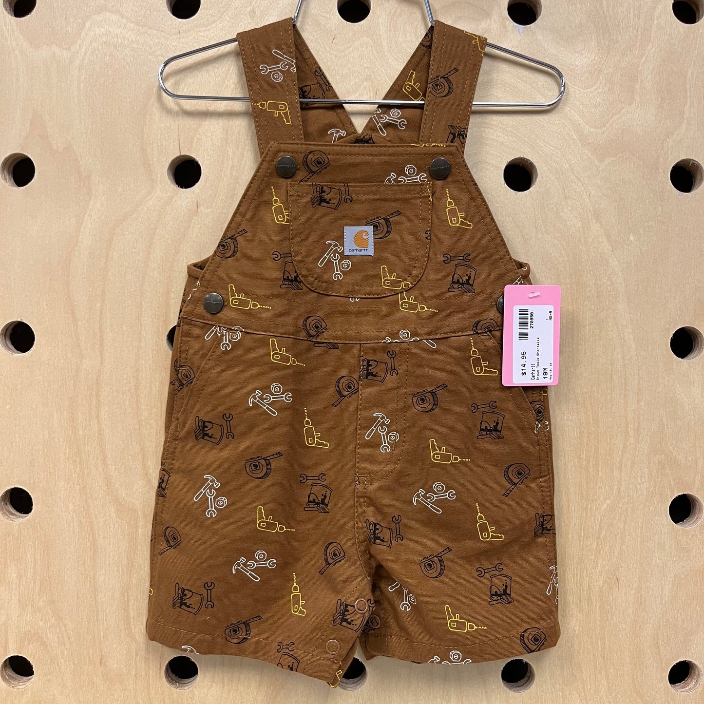 Brown Tools Shortalls